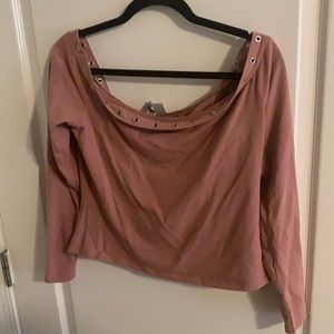 Off shoulder stylish top